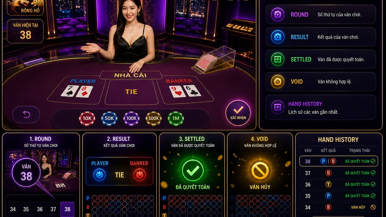 Đọc kết quả bàn live ra sao? Alo789 giải thích lịch sử ván từ A đến Z