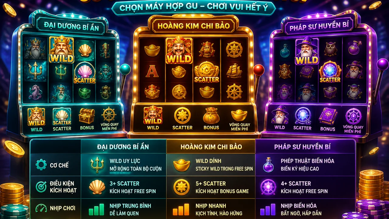 Chọn tính năng thưởng hợp nhịp chơi: cách chọn game slot Alo789 không cần xếp hạng tuyệt đối